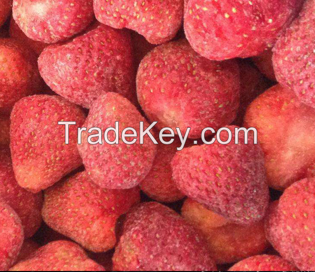 Frozen strawberry fruit
