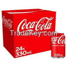 Cola 330ml can English text