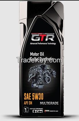 GTR MOTOR OIL GTR SAE 5W30 API SN