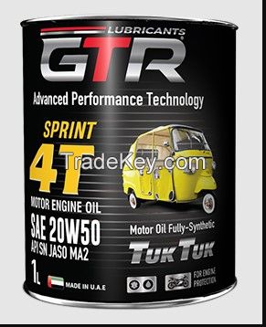 GTR 4T SPRINT  MOTOR ENGINE OIL TUK TUK SAE 20W50