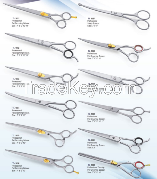 Selling High Quality Professional Pet Grooming Scissors