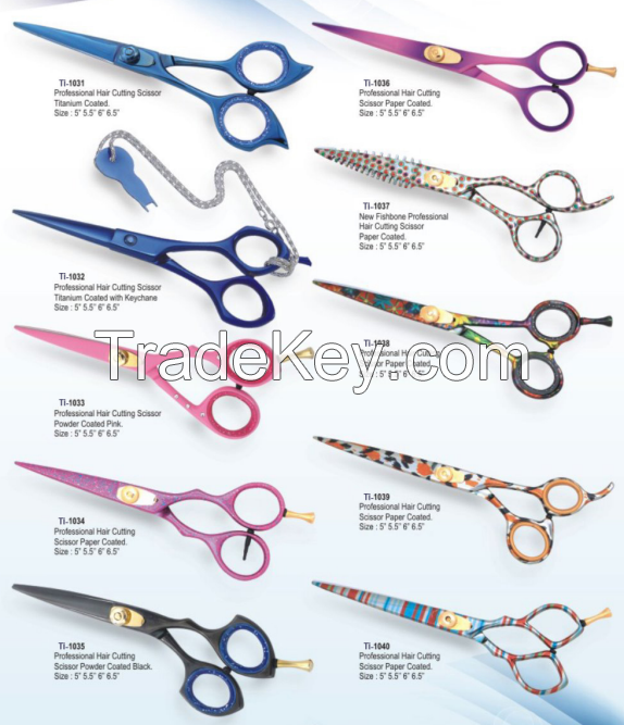 Selling High Quality Professional Hair Cutting Scissors Paper Coated