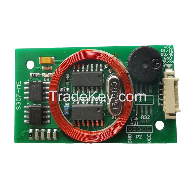 hid dual technology card reader for id+ic dual frequency module