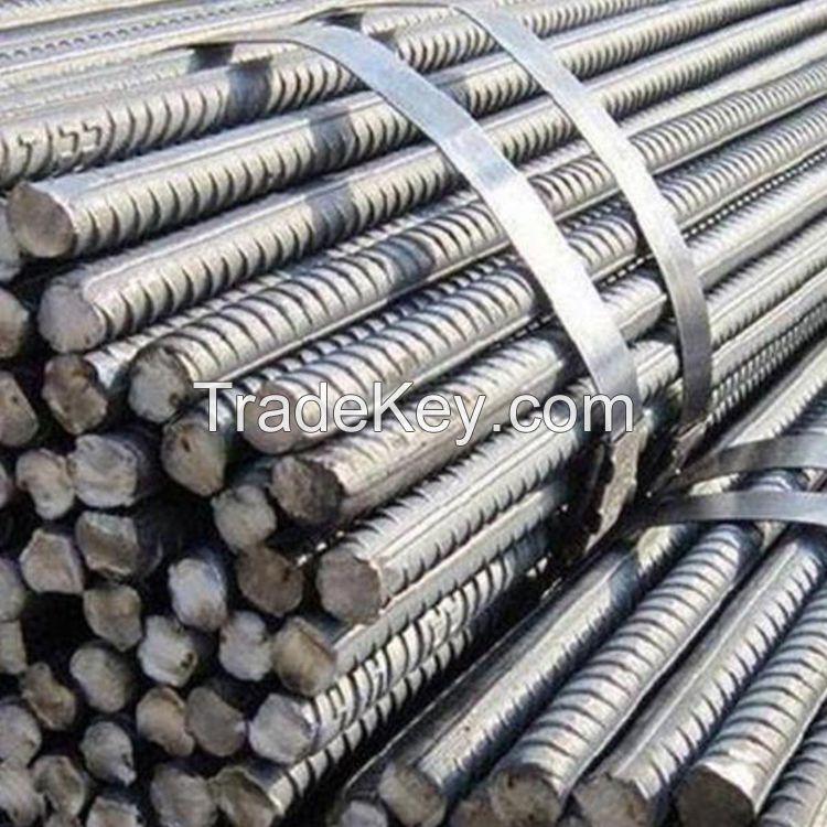 Ss400 S355 HRB335 HRB400 HRB500 Hot Rolled Steel Rebar