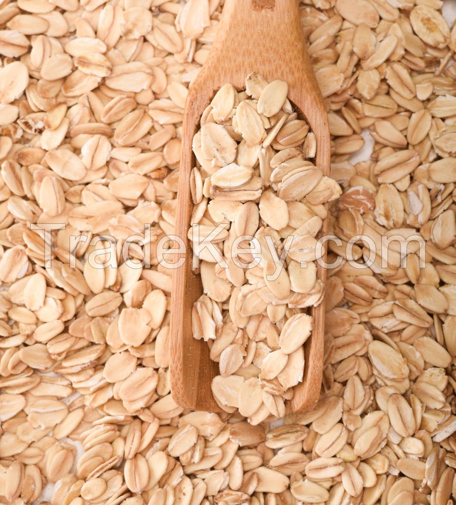 Breakfast Cereal Whole Oats Pure natural Organic Healthy Rolled Oats Flake