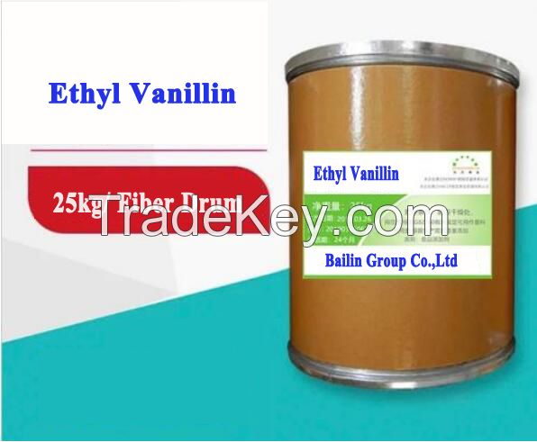 Vanillin Food Flavours Enhancers Vanillia Flavor/Vanillin Crystal Powder