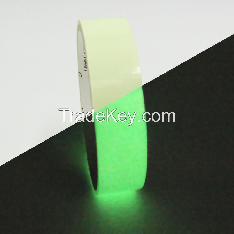 Energy saving glow in the dark tape