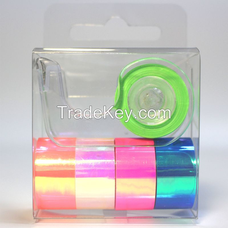 Mini Shiny Iridescent Tape for paper crafts and scrapbooking