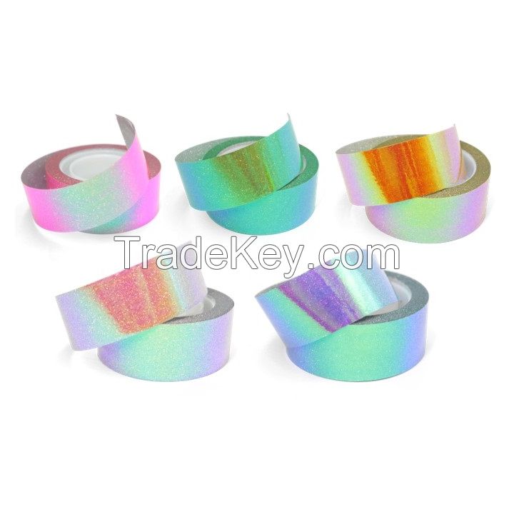 Holographic Iridescent Galaxy Adhesive Tape