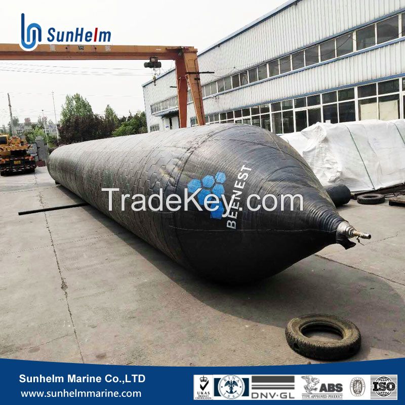 Sunhelm Airbag Ship Launching Rubber Airbag from China