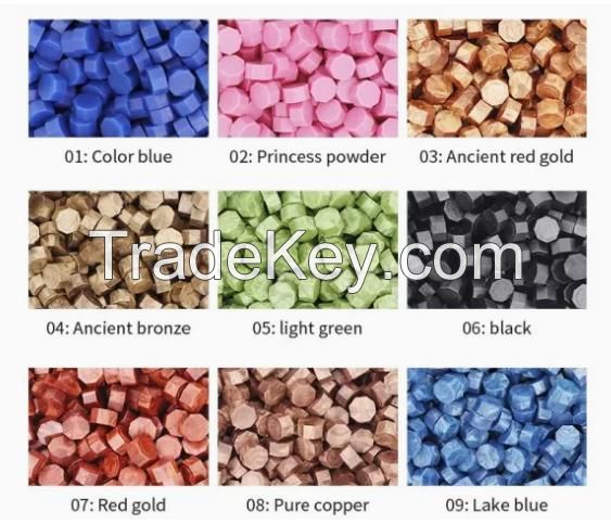 53 Colors 8mm Custom Stamp Wax Envelope Sealing Wax Stamp Wax Particles