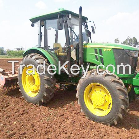 Cheap Used / New 4x4 Tractors 50hp 55hp 60hp 4wd Farm Traktor Wheel Tractor
