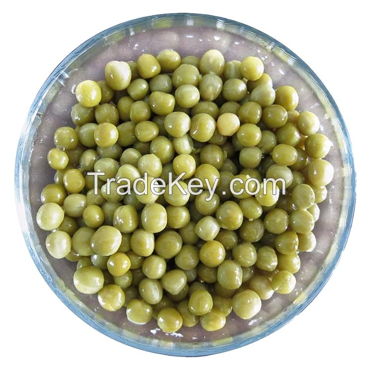 canned green peas