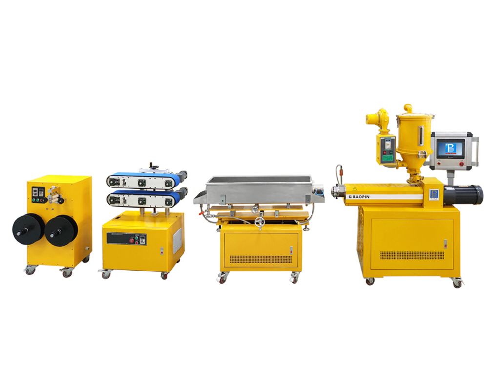 PVC PPR PP HDPE PE single screw plastic Lab Small Pipe Making Machine