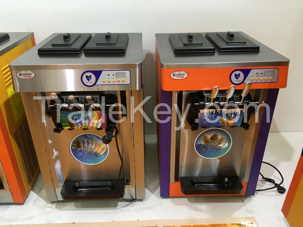 Commercial Maker Professional Manufacturer Three Flavor Taylor Soft Serve Ice-Cream Machine Softy Ice Cream