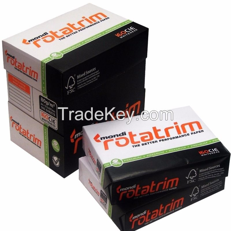 a4 paper manufacturers Rotatrim white copy paper A4