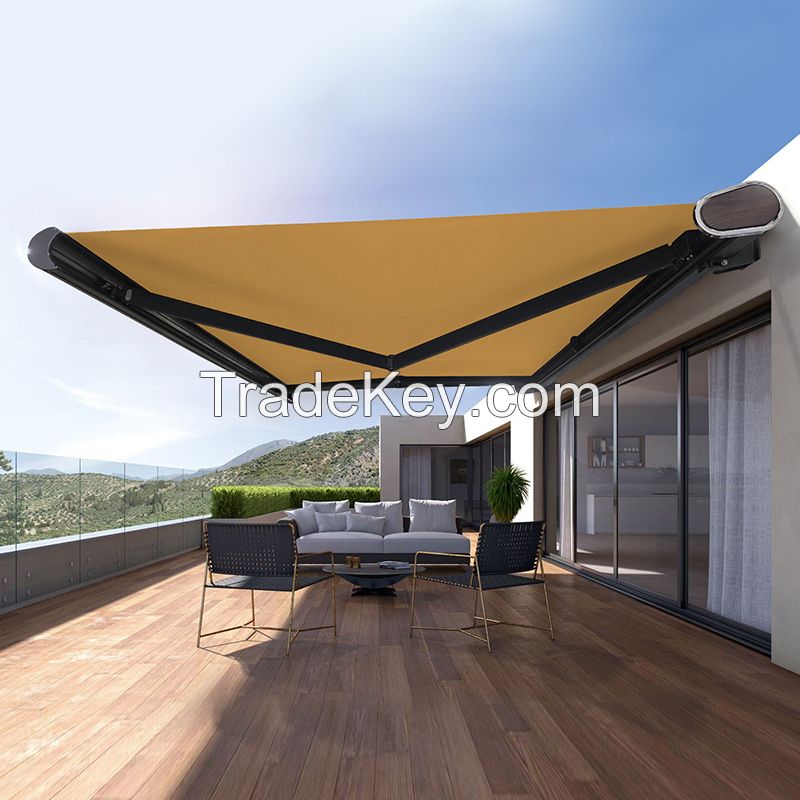 Electric Retractable Metal Roof Awning