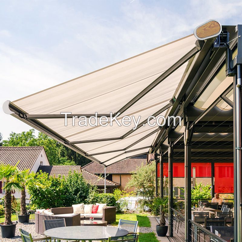 Awning Outdoor Retractable Shaing Waterproof
