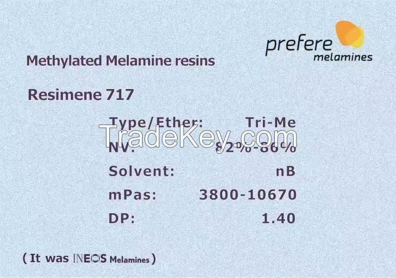 Sell Offer Melamine resin amino resin Resimene  717 fomulations