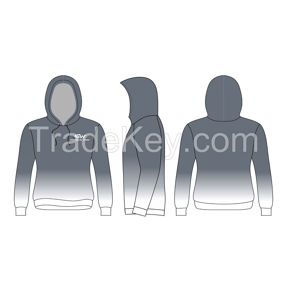 OEM 500 Gsm Printed Logo Men Private Label Custom Hoodies