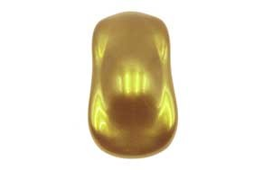 Synthetic crystal  gold pearl pigment  - LB9365 Super Flash Gold