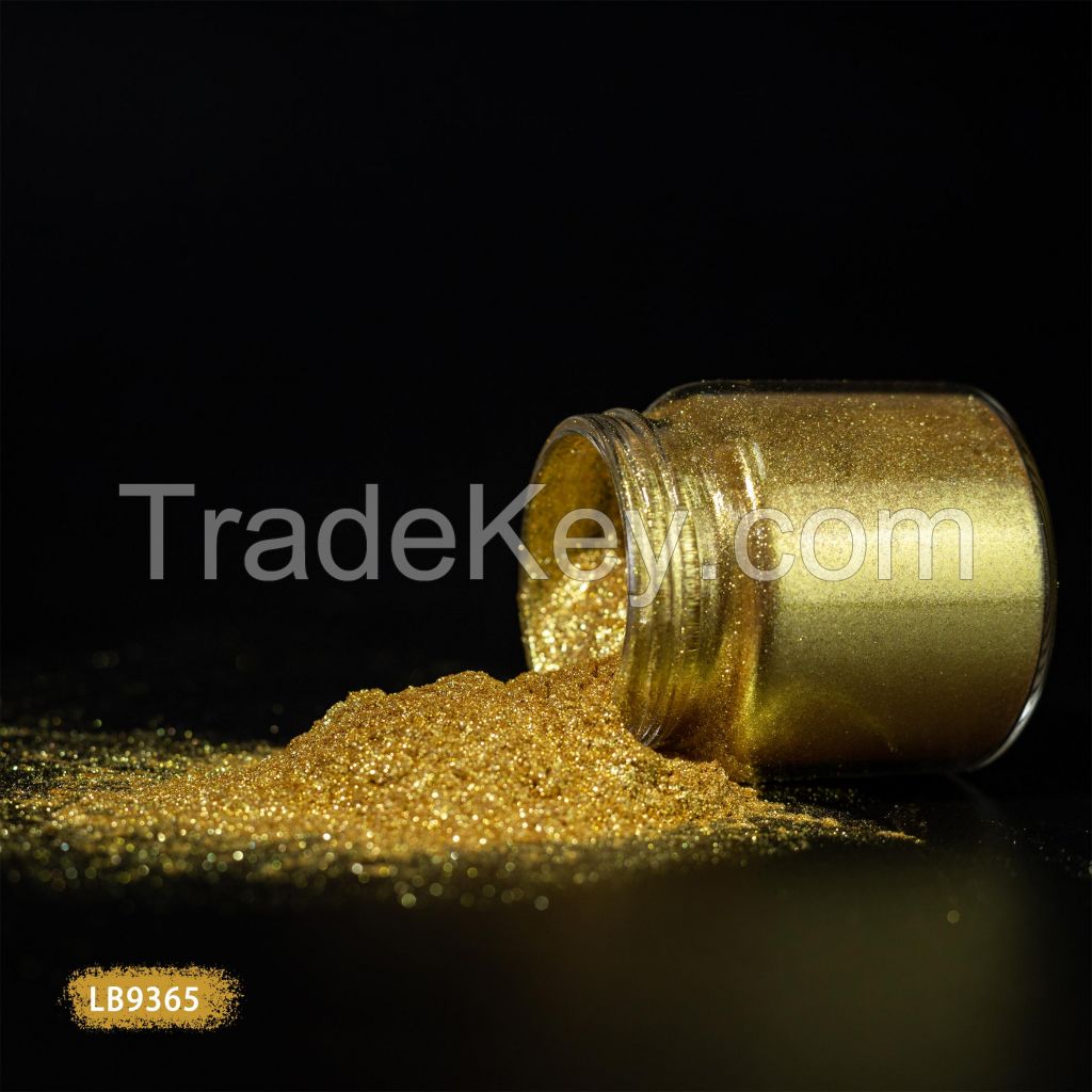 Gold Pearl Pigment / Synthetic Mica Coated Gold Pearl Pigment Powder