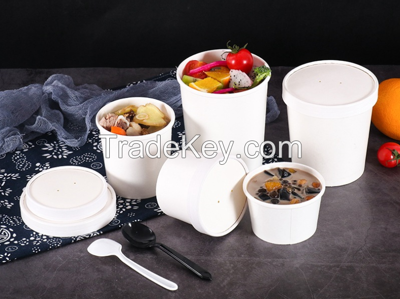 Customize Paper Soup Bowl-Container Cup Packaging