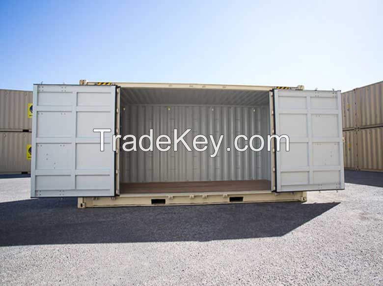 10' foot open sided containers