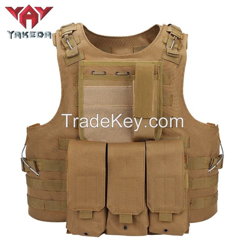 Assault Molle Quick Release Combat Police Military Tactical Vest