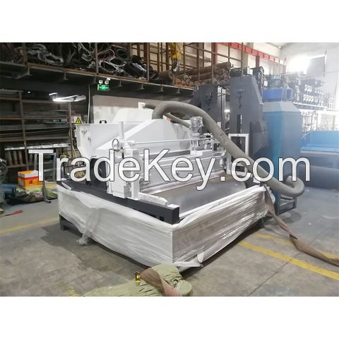 JFDS-1300 glass processing machinery sandblasting art design for glass door