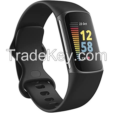 Fitbit Charge 5 Black Watch For Sale