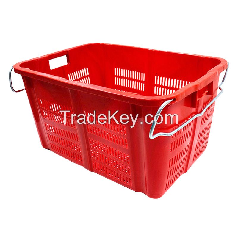 Selling Plastic basket with metal handle