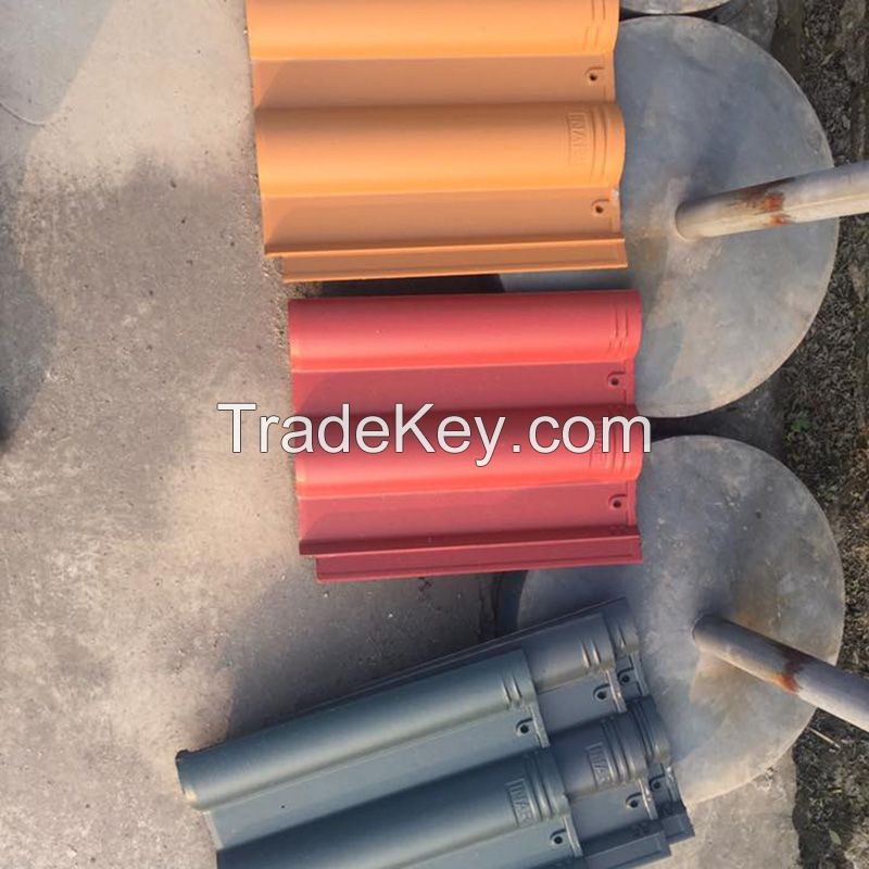 Small cement roof tile machine