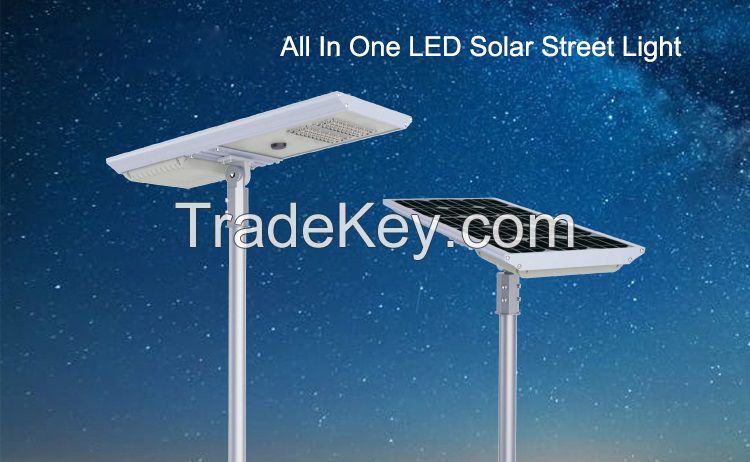 New Style Integrated Solar Street Light 100W 80W 60W 40W 20W Solar Power Light