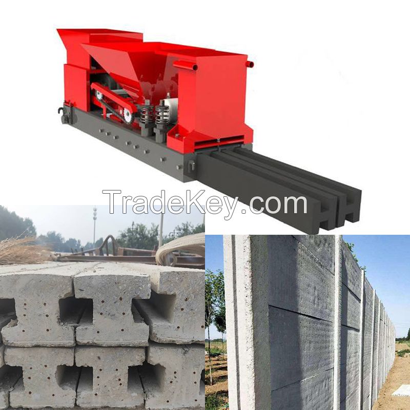 Precast Prefab Concrete Boundary Wall Fence Wall Moulding Machine