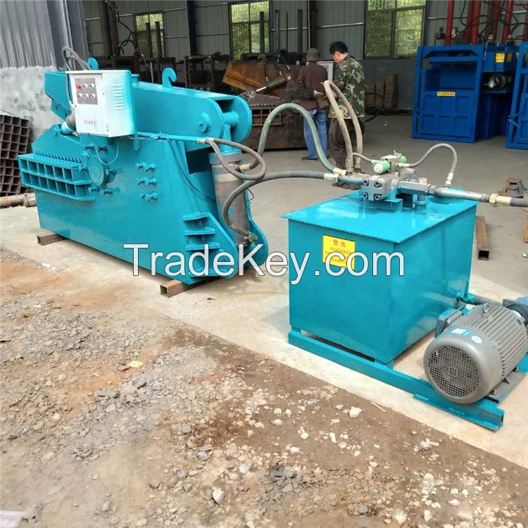 Waste Scrap Sheet Shearing Machine  alligator Scrap Metal Cutting Machine  Crocodile Hydraulic Shearing Machine