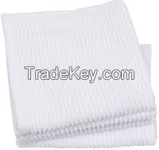 New WHITE Ribbed ( Thermal Blanket )