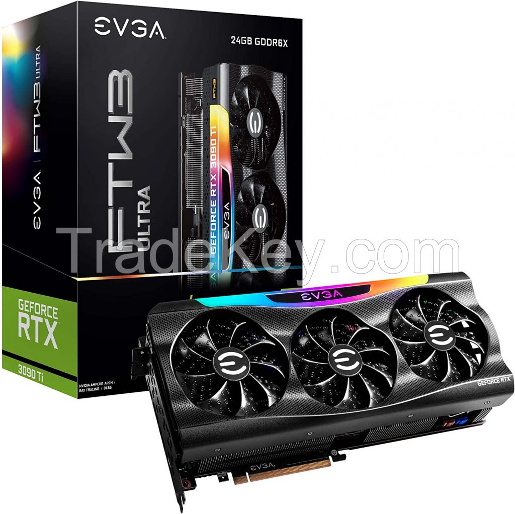 Bulks Sales EVGA GeForce RTX 3090 Ti FTW3 Ultra Gaming, 24G-P5-4985-KR, 24GB GDDR6X, iCX3, ARGB LED, Backplate