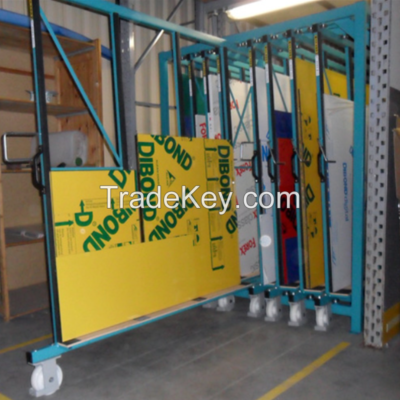 Vertical Sheet Metal Storage Racks