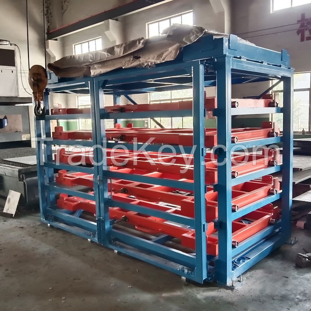 Industrial Steel Sheets Storage Rack Customized Drawer Roll out Heavy Duty Sheets Metal Stroage Rack