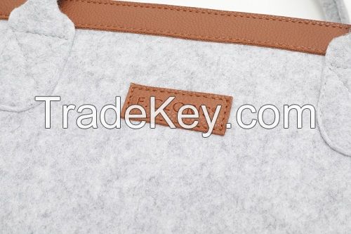 RPET felt laptop bag