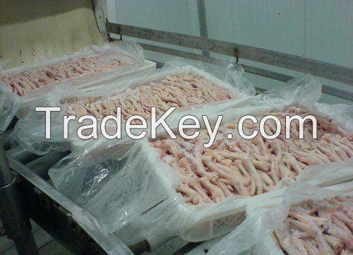 Frozen chicken feet