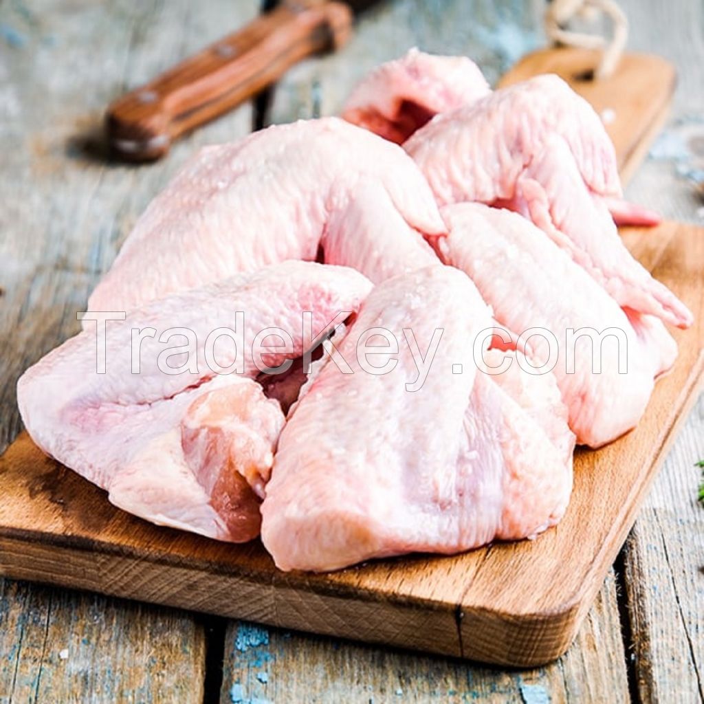 PROCESSED FROZEN CHICKEN MID-JOINT WINGS GRADE A SUPPLIERS CHICKEN PAWS / FEET FOR SALE