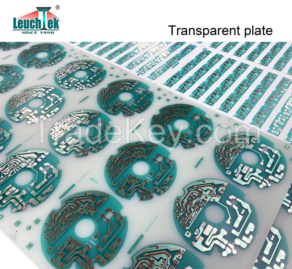 Sell Offer transparent printed circuit board PCB/PCBA in Aluminum FR4 CEM3 Basic
