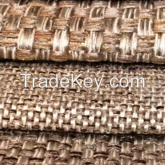 Upholslery fabric with real linen content