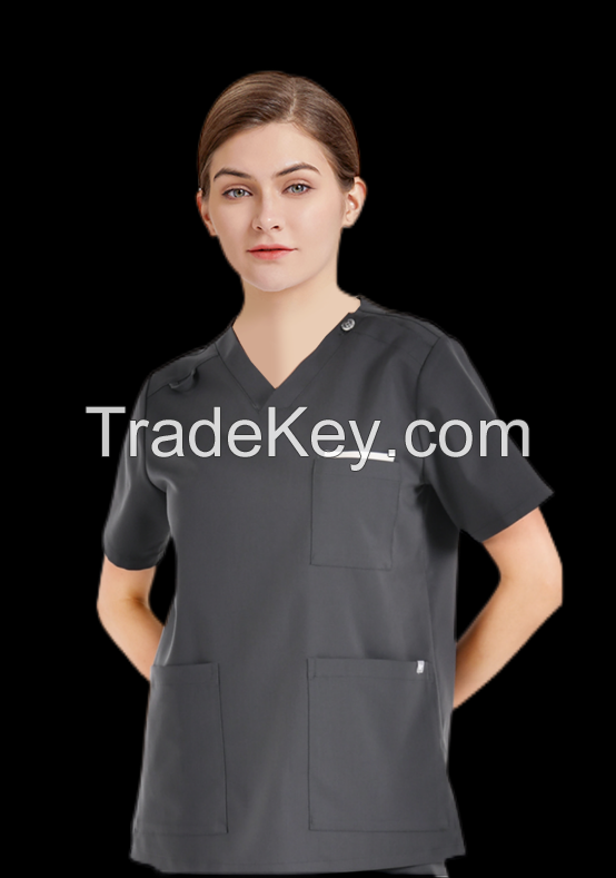 Multi-pocket Classic Scrubs