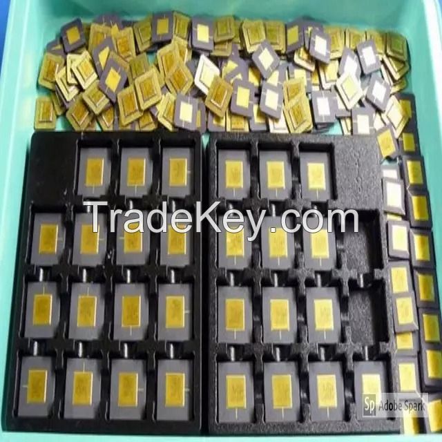 Ceramic CPU Scrap with gold pins/ / Processors scrap/Intel Pentium Pro Ceramic at wholesale price