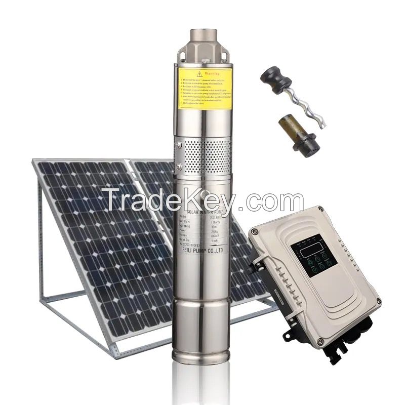 110v 1100w solar pump solar pond pump 101m Max Head, 5m/h Max Flow