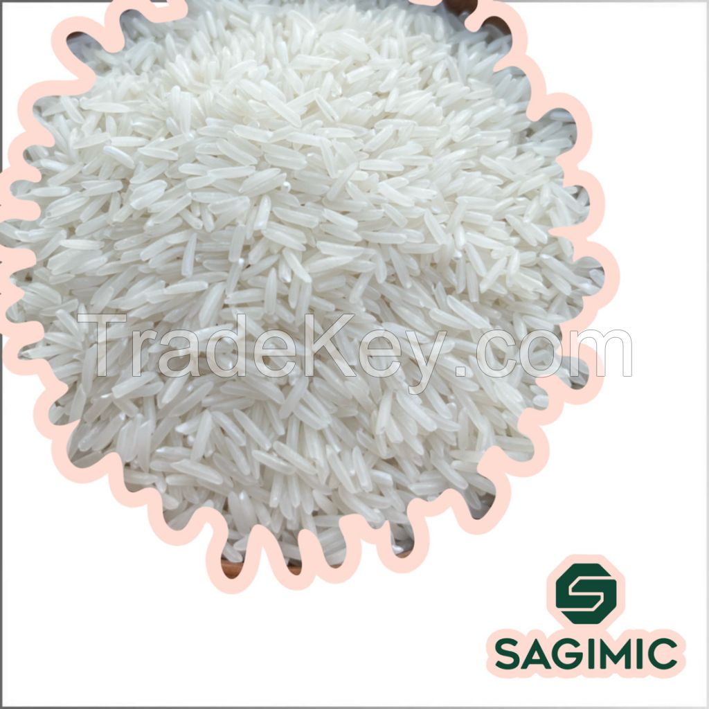 Vietnamese premium rice ST24 5% broken white long-grain fragrant with the best price and high quality for export bulk orders