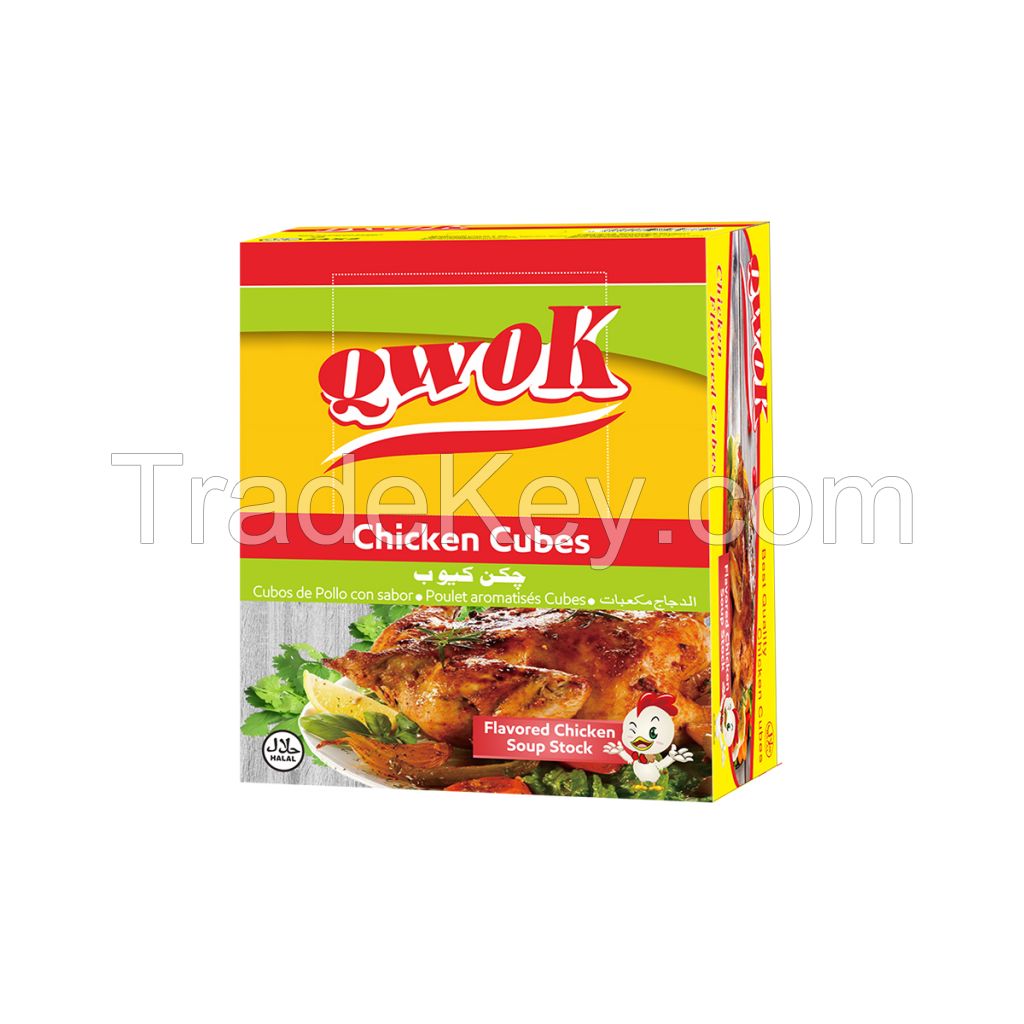 Halal 10g chicken soft cube seasoning cube flavor bouillon cube OEM wholesale